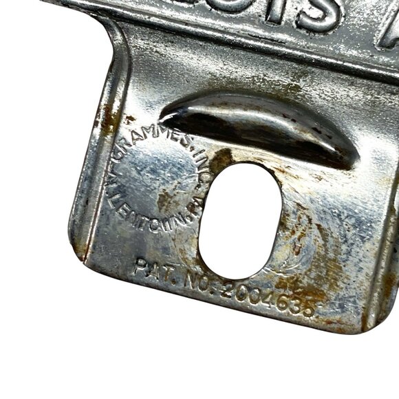 Vintage 50s AOPA Aircraft Owners Pilots Assn License Plate Topper Wings Aviation - Picture 4 of 7